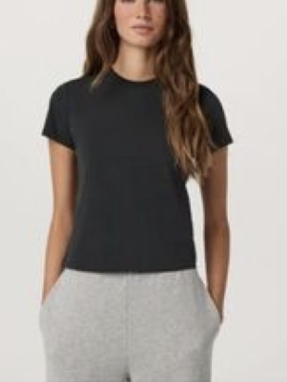 Vuori Black Short Sleeve FeatherTee